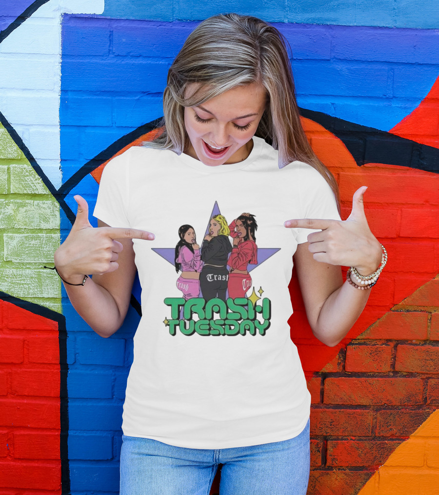 Trash Tuesday Star Trio T-Shirt