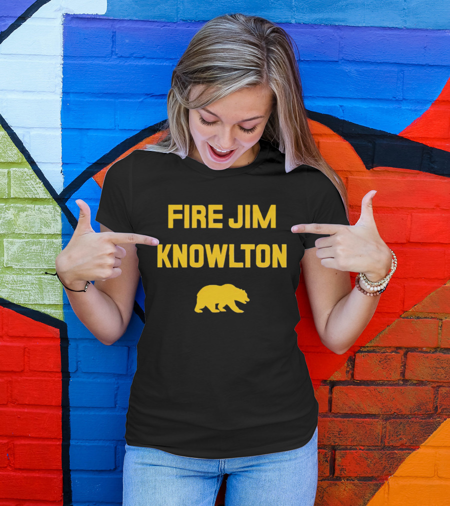 FIRE JIM KNOWLTON Bear T-Shirt
