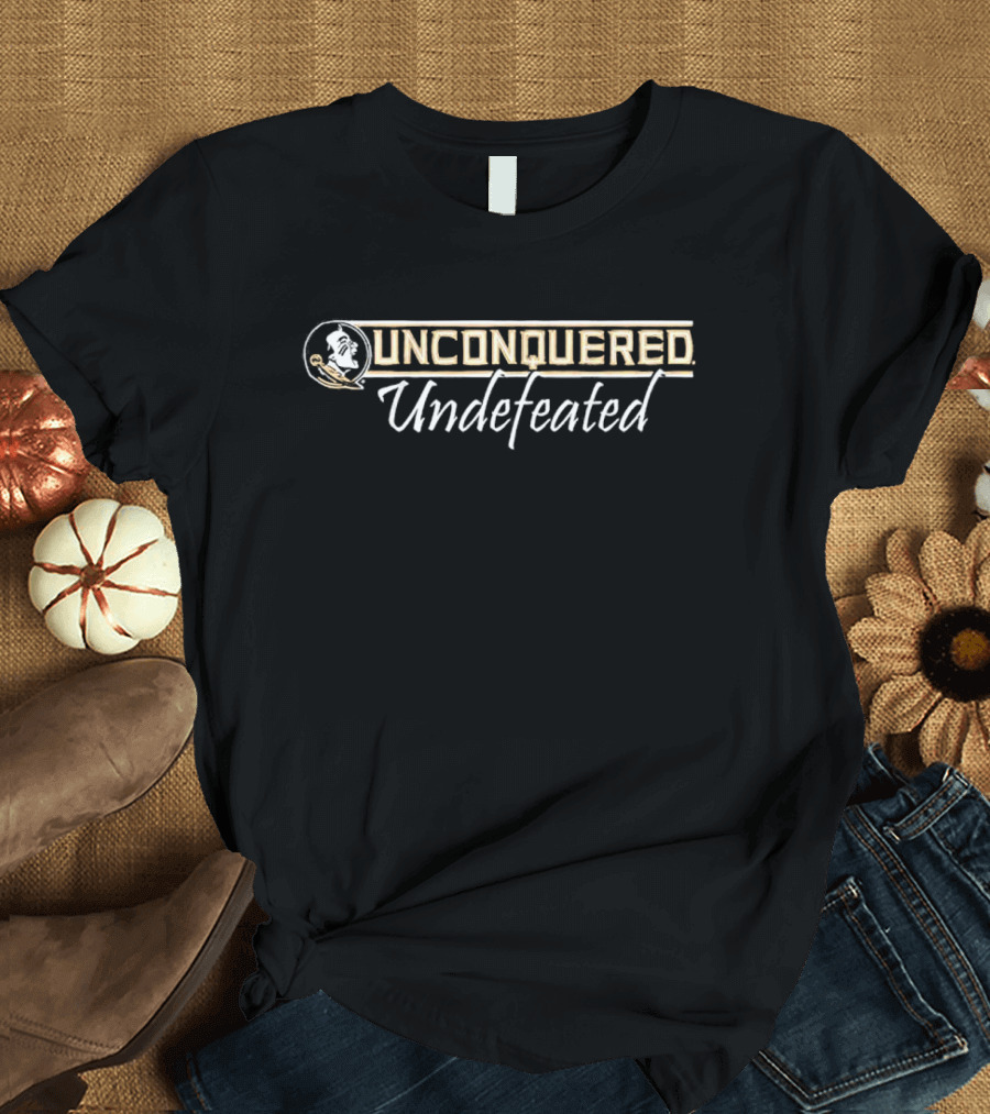Florida State Seminoles Unconquered Undefeated T-Shirt