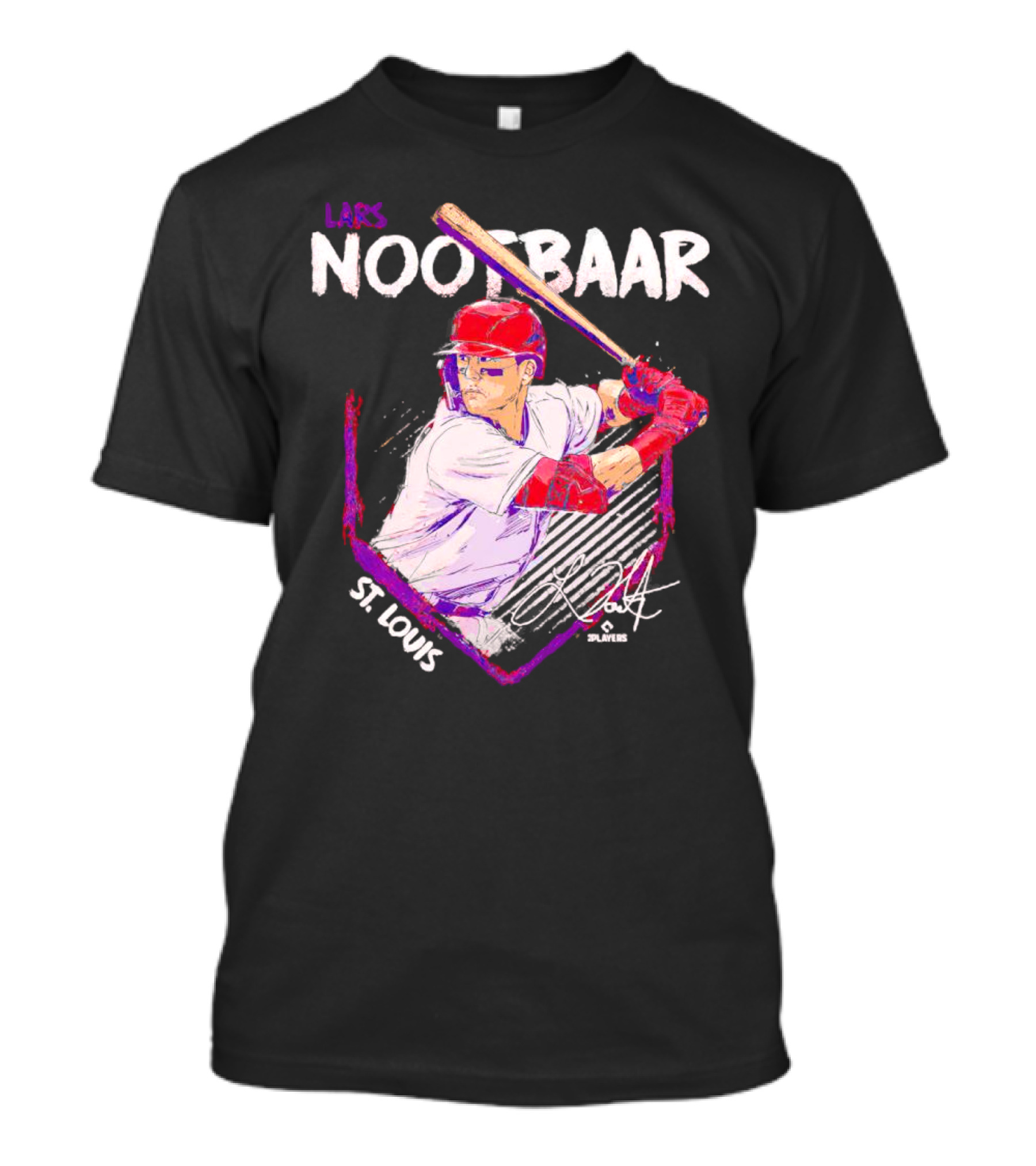 Lars Nootbaar St. Louis Baseball Players Signature T-Shirt