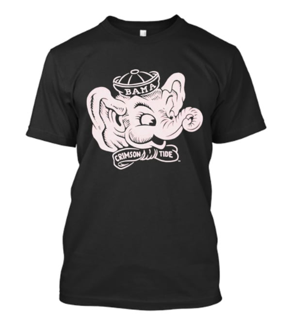 Bama Crimson Tide Big Al Vintage Retro T-Shirt