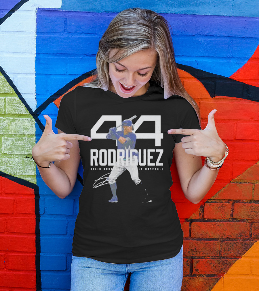 44 Rodriguez Julio Rodriguez Seattle Baseball T-Shirt