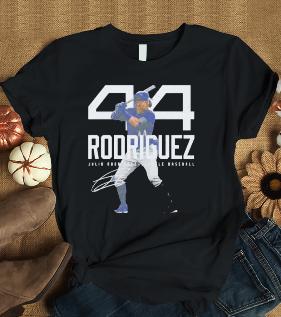 44 Rodriguez Julio Rodriguez Seattle Baseball T-Shirt