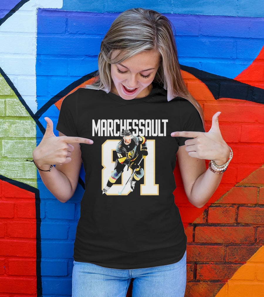 Vegas Golden Knights Marchessault 81 MVP T-Shirt