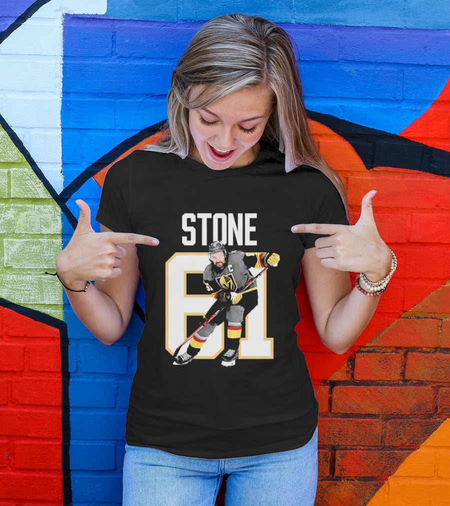 Vegas Golden Knights Mark Stone 61 MVP T-Shirt