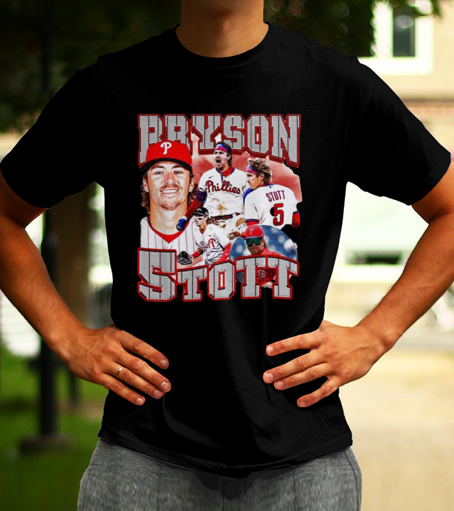 Bryson Stott Philadelphia Phillies Baseball Player T-Shirt