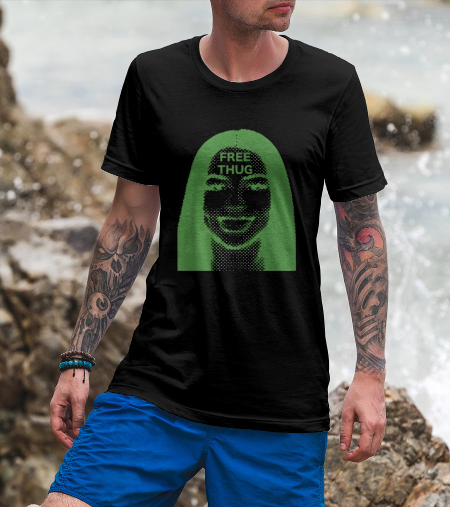 Mariah The Scientist Free Thug Green T-Shirt