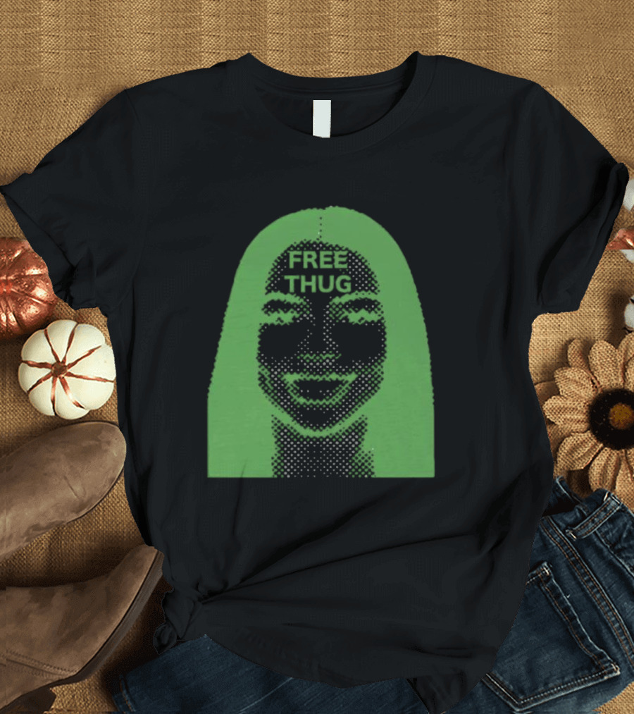 Mariah The Scientist Free Thug Green T-Shirt