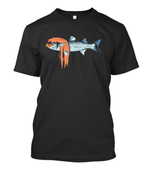 Mullet Fish Sunglasses T-Shirt