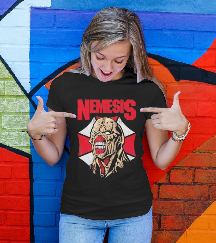 Nemesis Umbrella Biohazard Creature T-Shirt