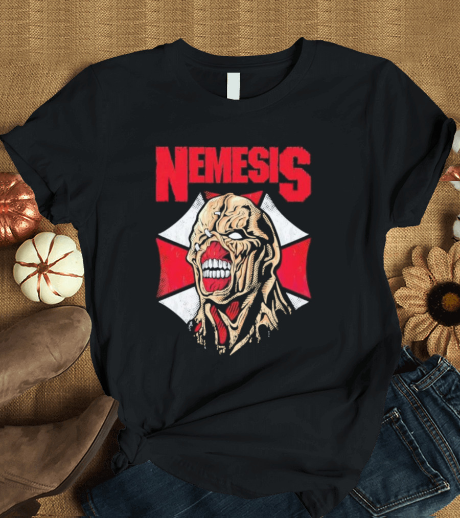 Nemesis Umbrella Biohazard Creature T-Shirt