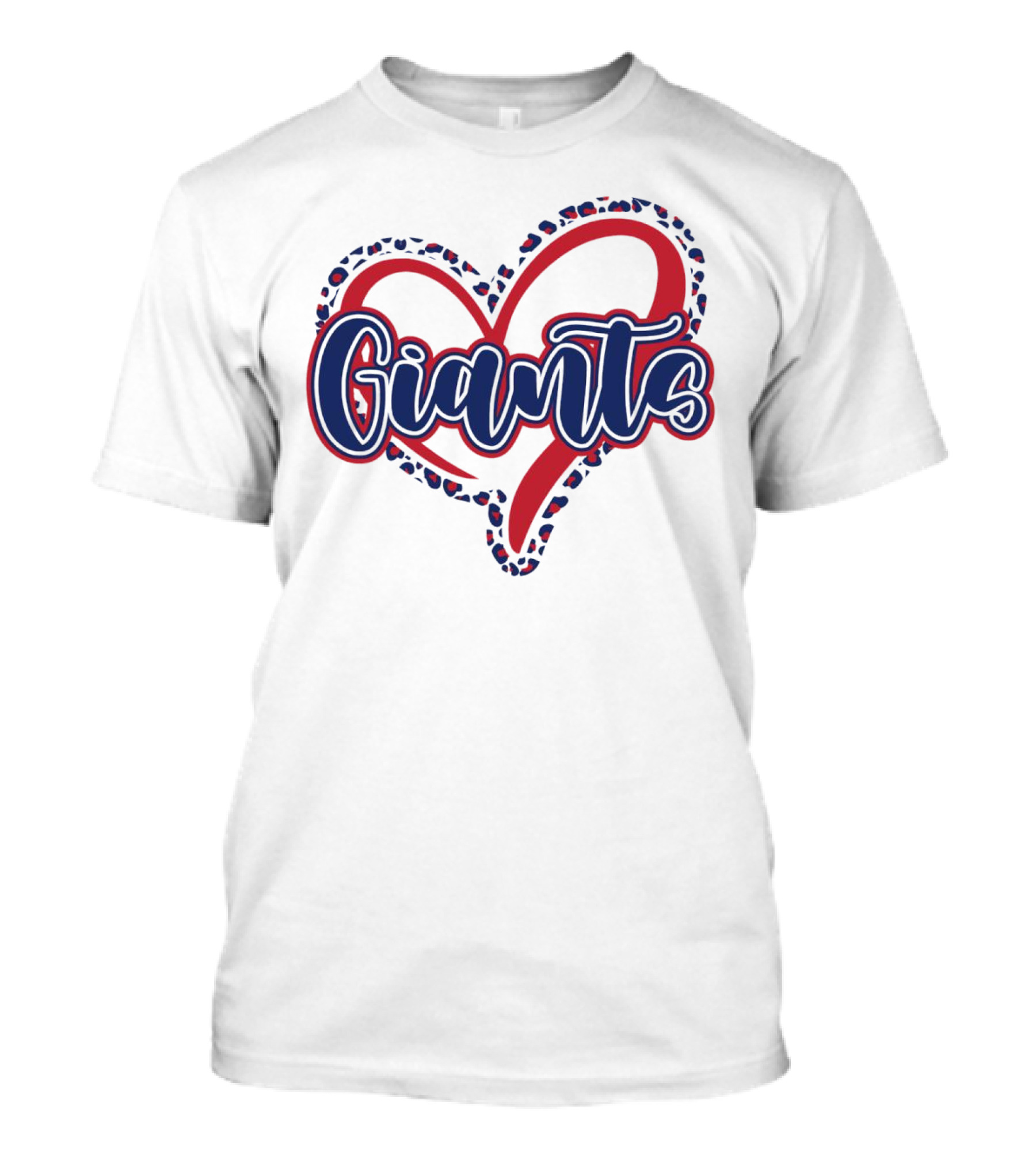 Giants Heart Leopard T-Shirt