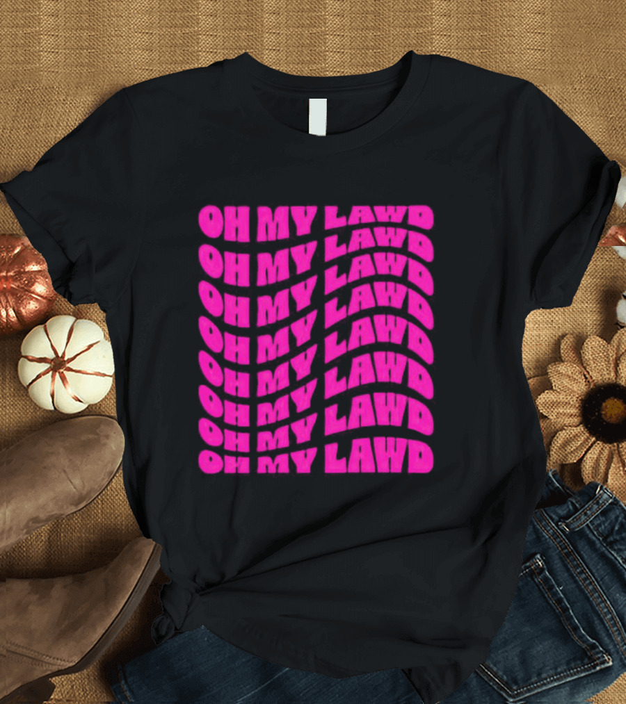 Oh My Lawd Repeated T-Shirt
