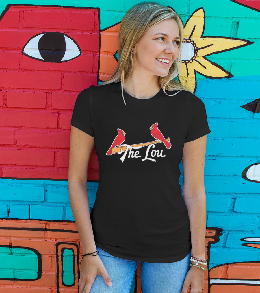 The Lou Cardinals Baseball St Louis City Connect T-Shirt