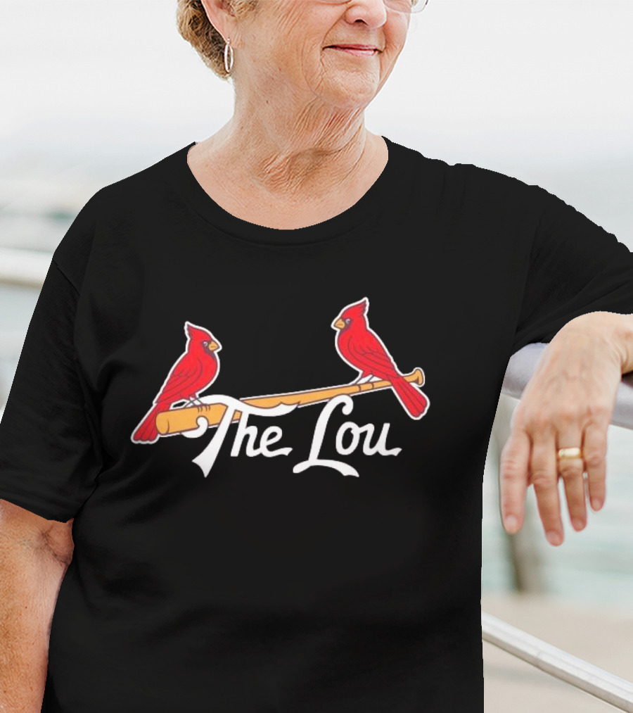 The Lou Cardinals Baseball St Louis City Connect T-Shirt