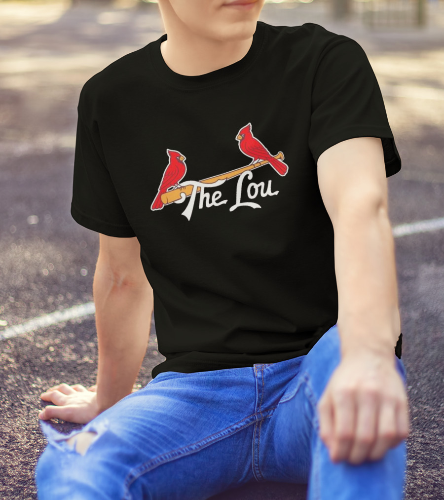 The Lou Cardinals Baseball St Louis City Connect T-Shirt