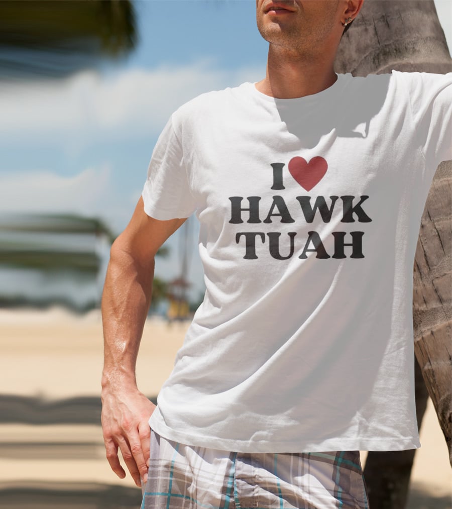 I Love Hawk Tuah Retro Nostalgia Fan Favorite T-Shirt