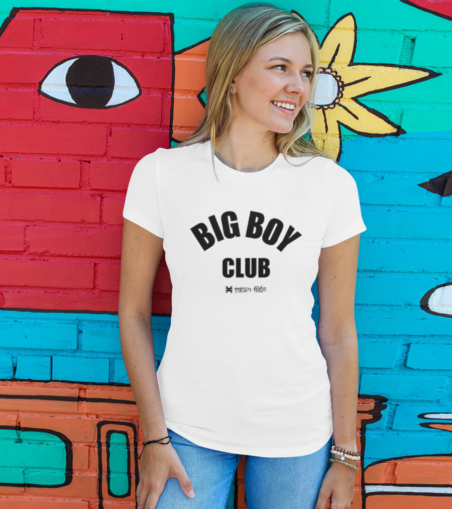 Big Boy Club Pseudo Fake T-Shirt