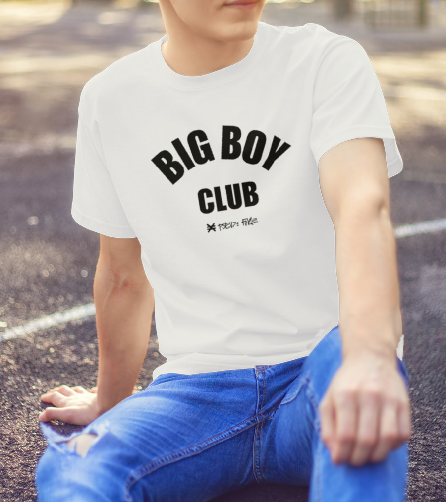Big Boy Club Pseudo Fake T-Shirt