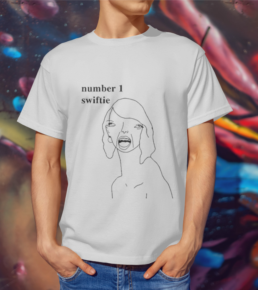 Number 1 Swiftie Taylor Sw Sketch T-Shirt