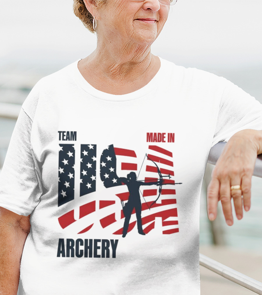 Team USA Archery Made In Olympic T-Shirt