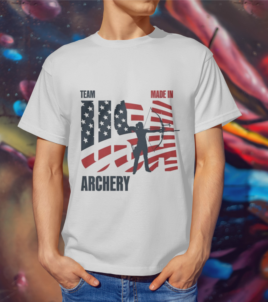 Team USA Archery Made In Olympic T-Shirt