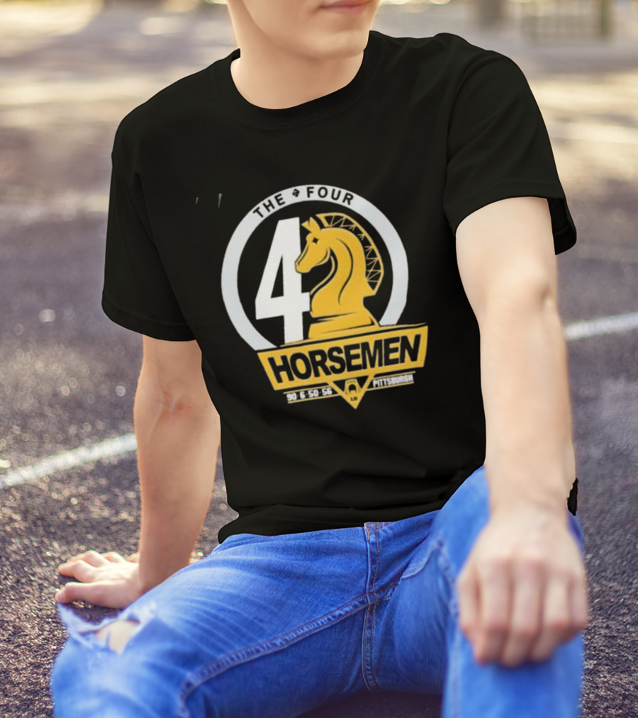 The Four Horsemen 90 6 50 56 Pittsburgh T-Shirt