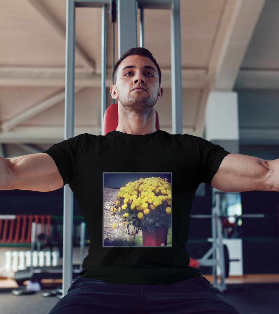 Frnkiero And The Cellabration Yellow Flowers Photography T-Shirt