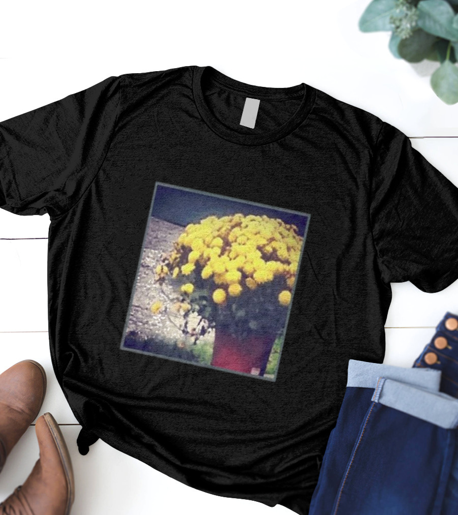 Frnkiero And The Cellabration Yellow Flowers Photography T-Shirt