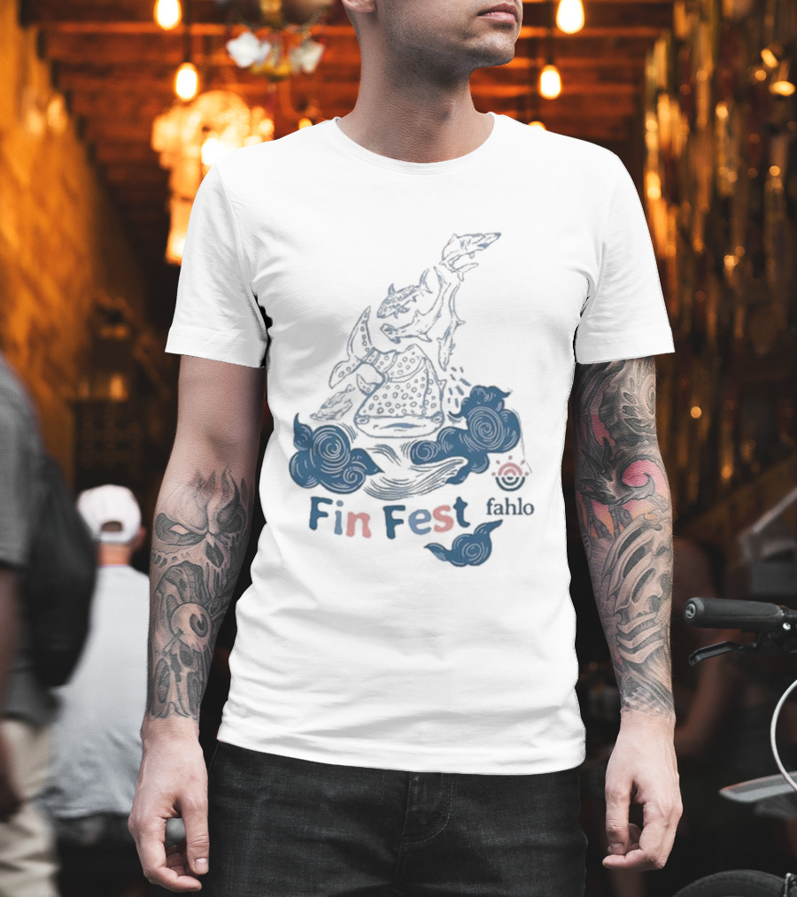 Fahlo Fin Fest Event Kaitlyn Clouds T-Shirt