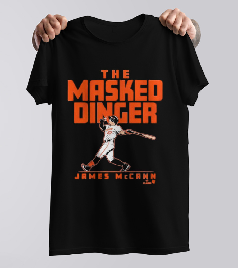 James McCann The Masked Dinger Baseball Player T-Shirt