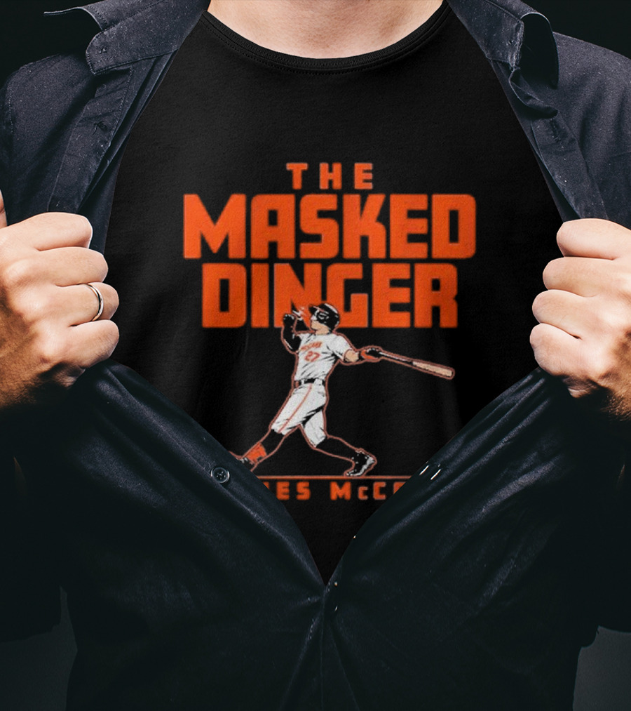 James McCann The Masked Dinger Baseball Player T-Shirt