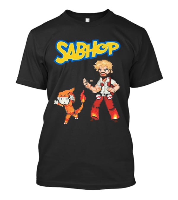 Sabino Sabhop Maestro Pokemon Charmeleon Retro Gaming T-Shirt