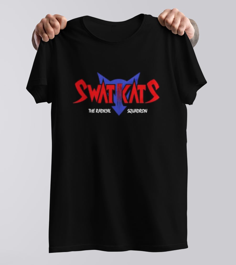Swat Kats The Radical Squadron Logo Classic Animation Series T-Shirt
