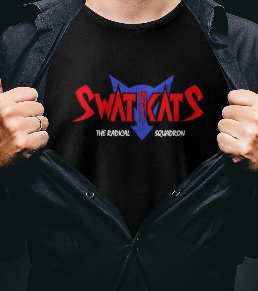 Swat Kats The Radical Squadron Logo Classic Animation Series T-Shirt