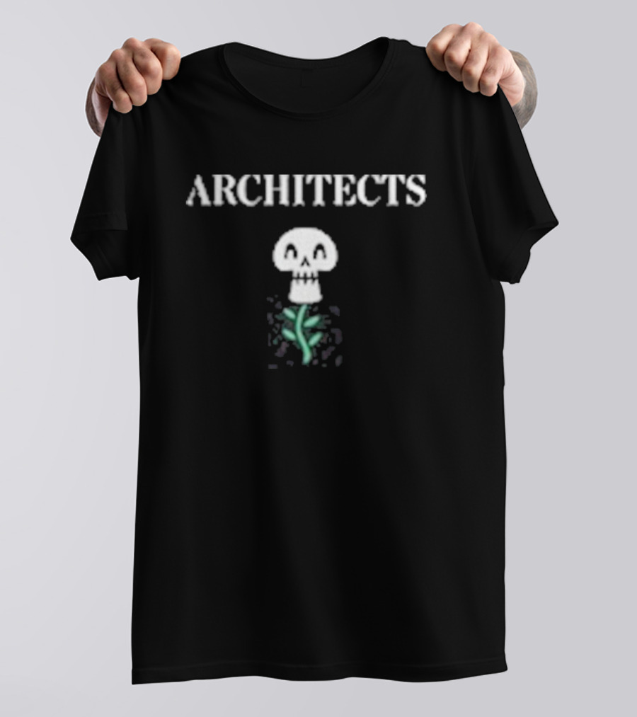 ARCHITECTS Skull Plant Heaven Came With A Curse T-Shirt