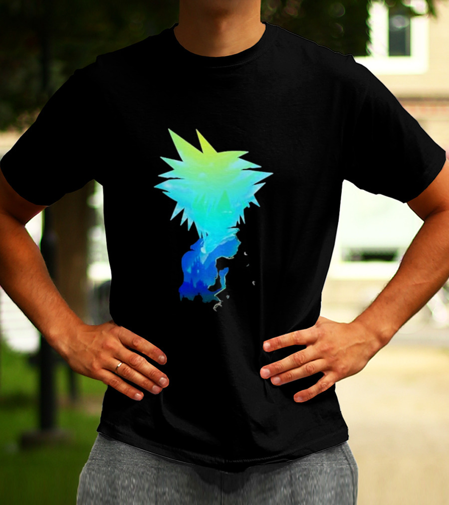 The Key Donnie Spiky Neon Profile T-Shirt