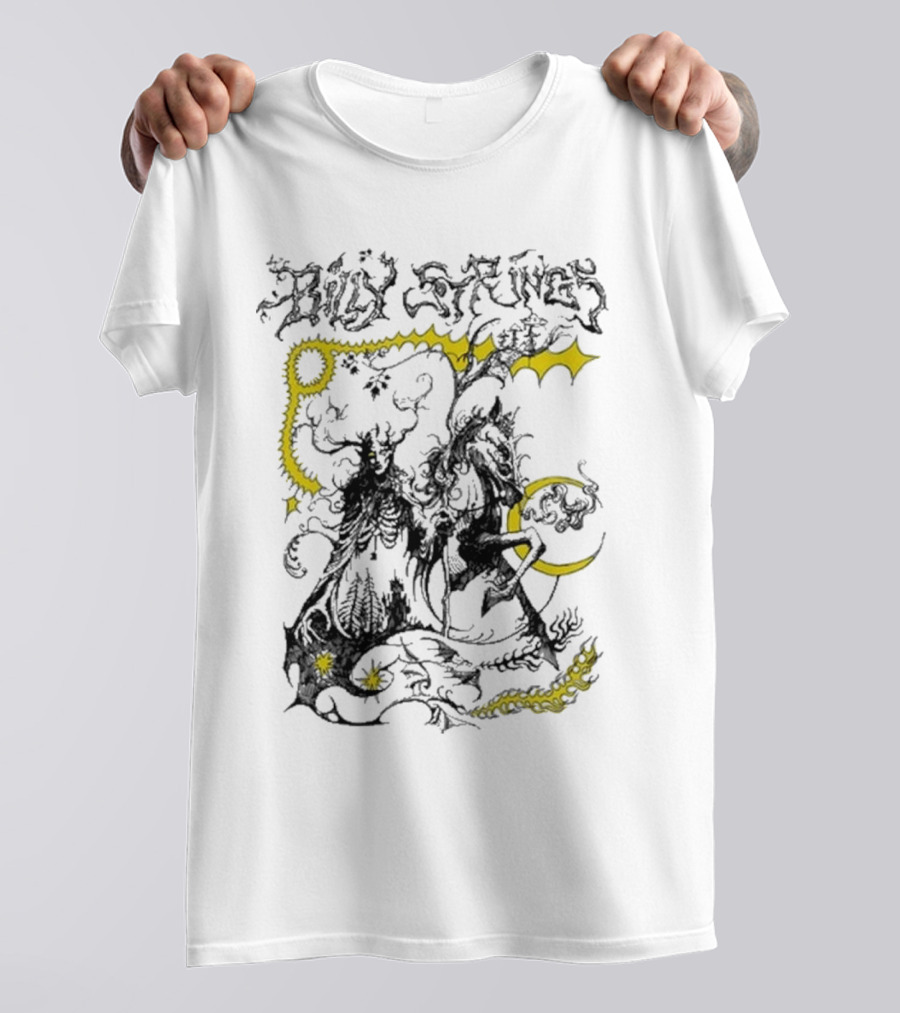 Billy Strings Druid Mystic Horse Rider T-Shirt