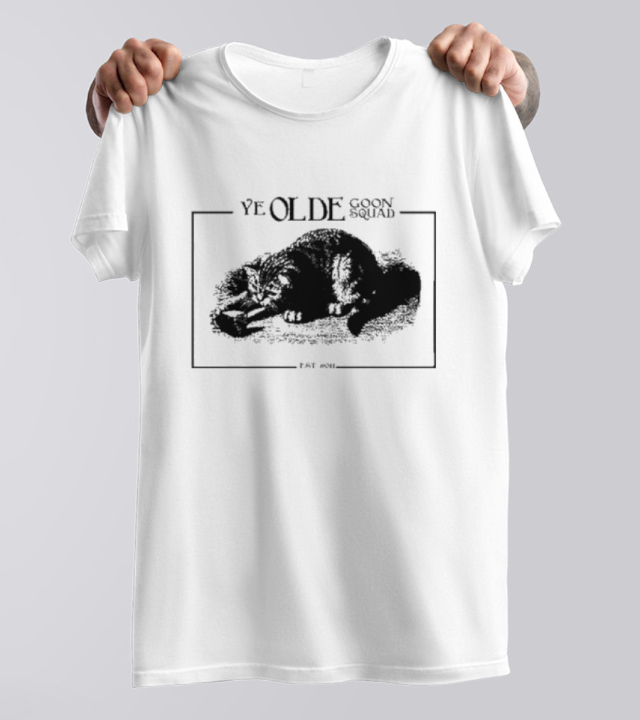 Ye Olde Goon Squad Est 2011 The Yogscast Cat T-Shirt