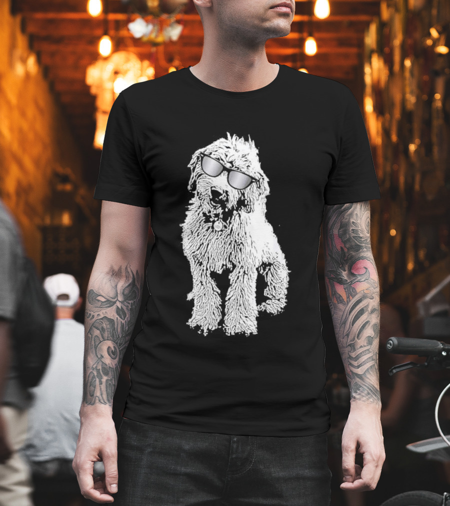 Golden Doodle With Sunglasses T-Shirt