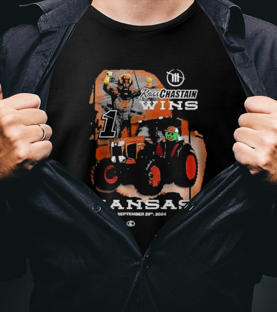 Ross Chastain Wins Kansas September 29 T-Shirt