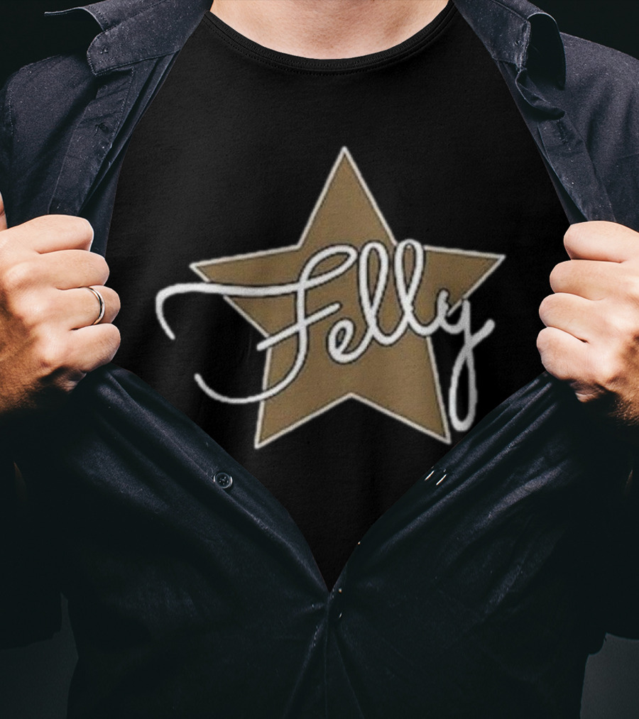 Felly Star Logo From Felly Music Store Collection T-Shirt