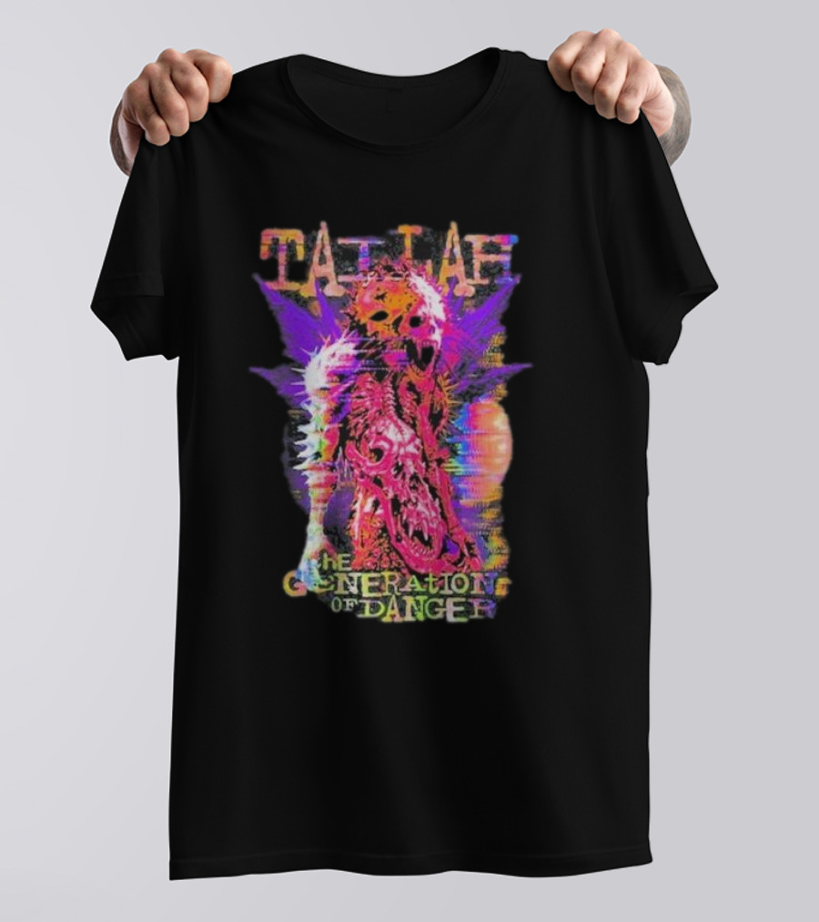 Tallah The Generation Of Danger Nomad Vibrant Skull Warrior T-Shirt