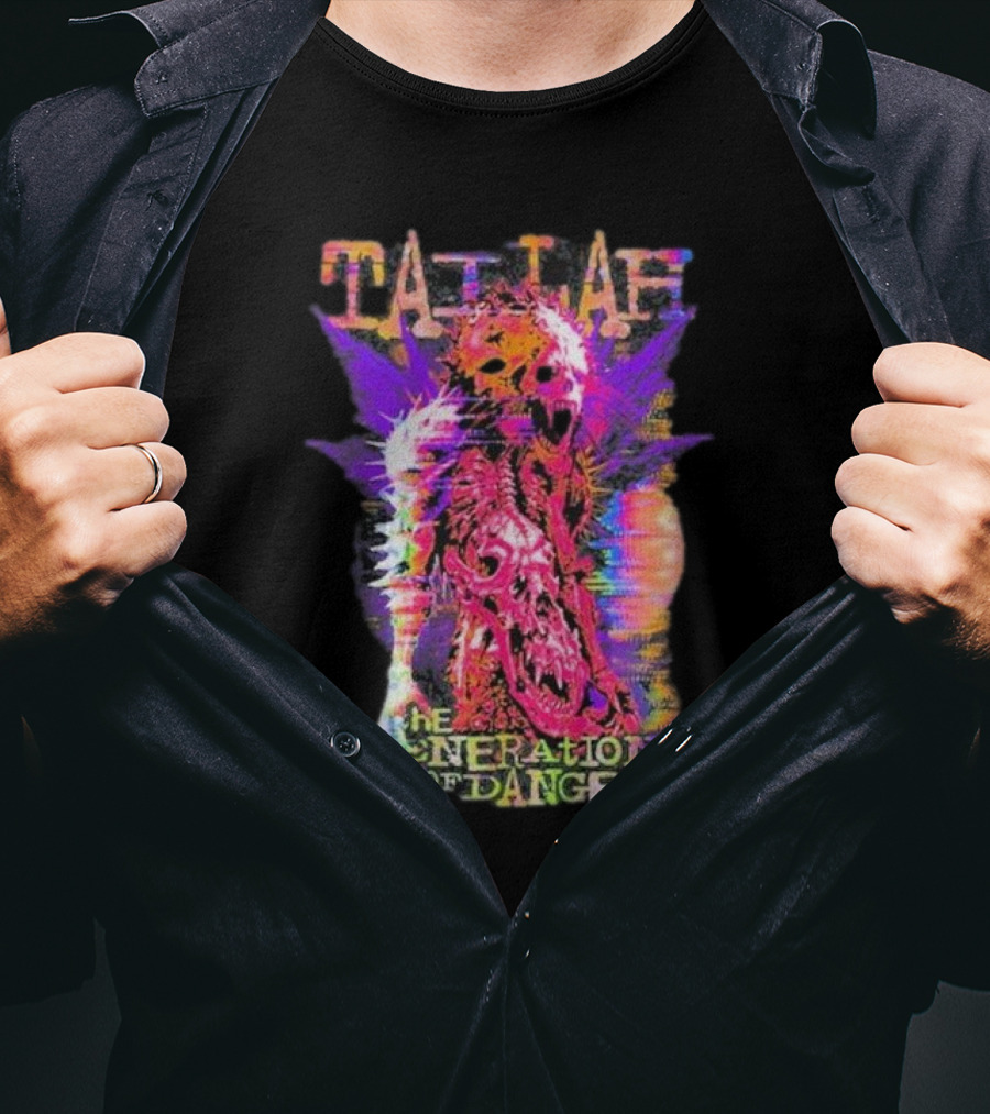 Tallah The Generation Of Danger Nomad Vibrant Skull Warrior T-Shirt