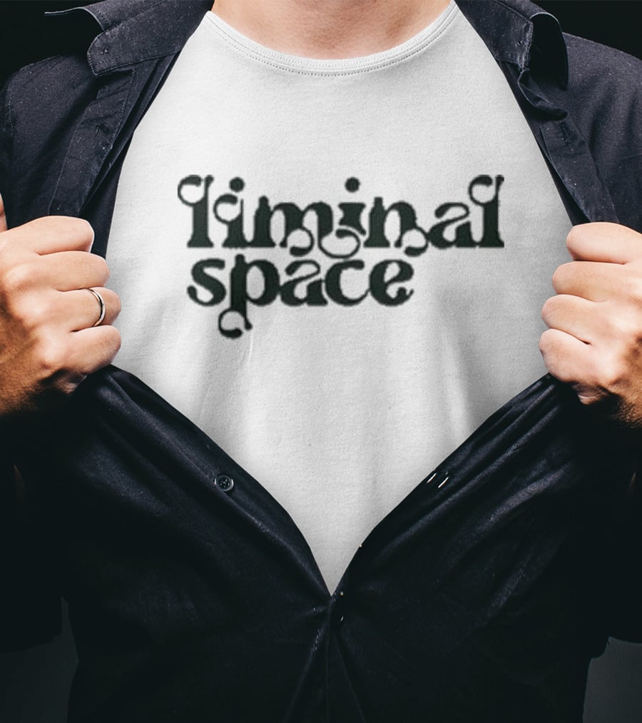 Liminal Space Mxmtoon Retro Text T-Shirt
