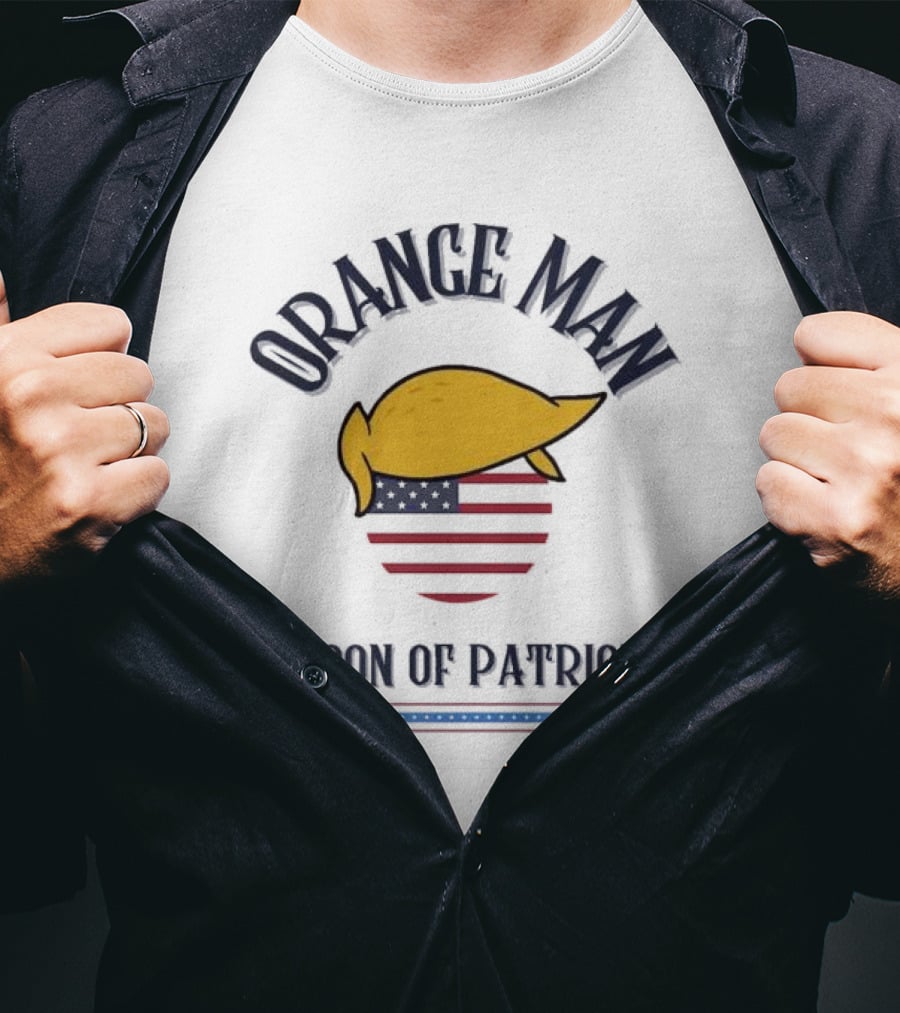 Orange Man America Saloon Of Patriots T-Shirt