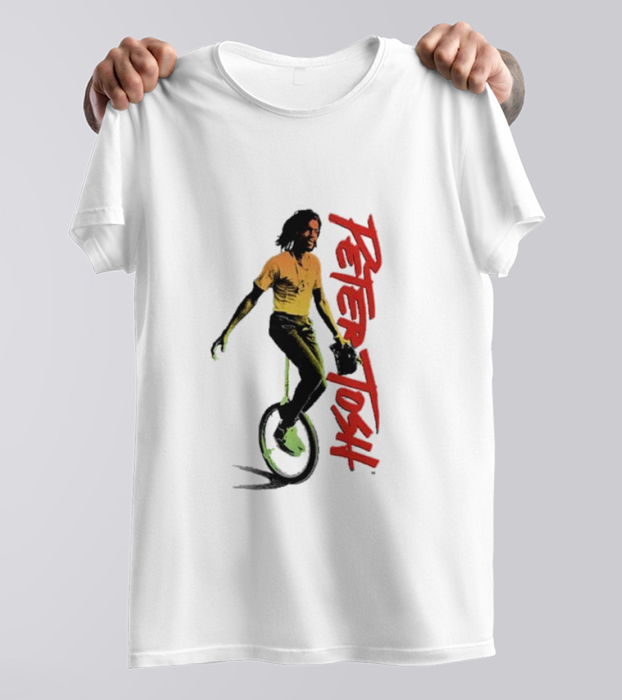 Peter Tosh Unicycle Ride Musician T-Shirt