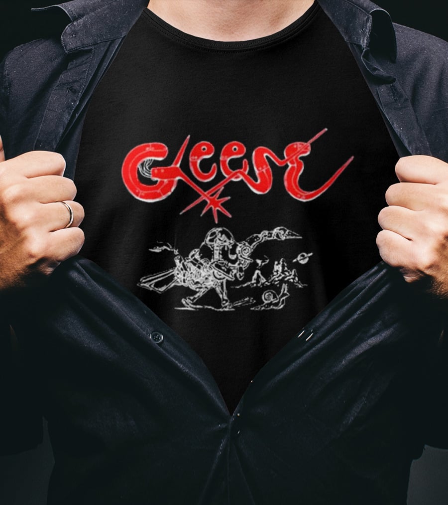 Geese Sci-Fi Futuristic Adventure T-Shirt