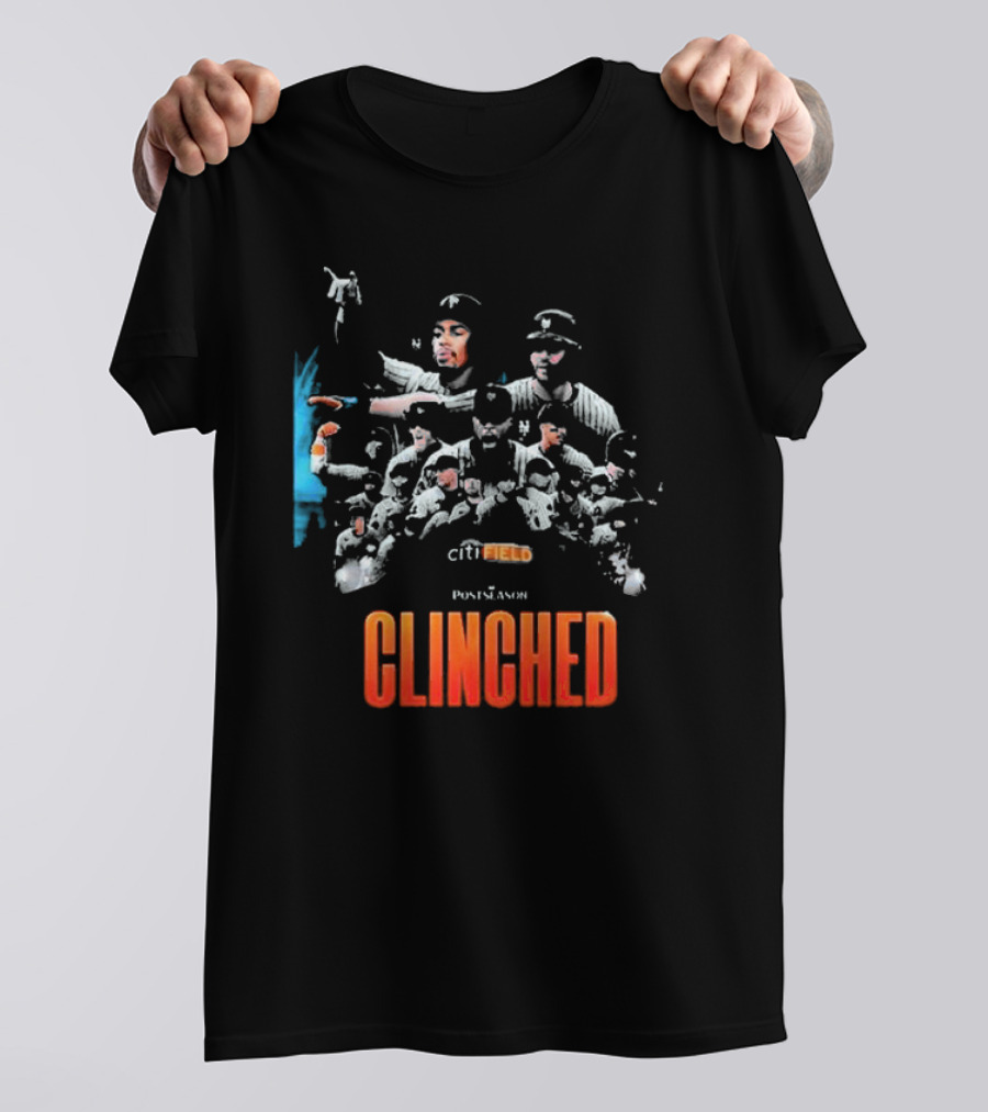 Citi Field Pontiacs Clinched Baseball T-Shirt