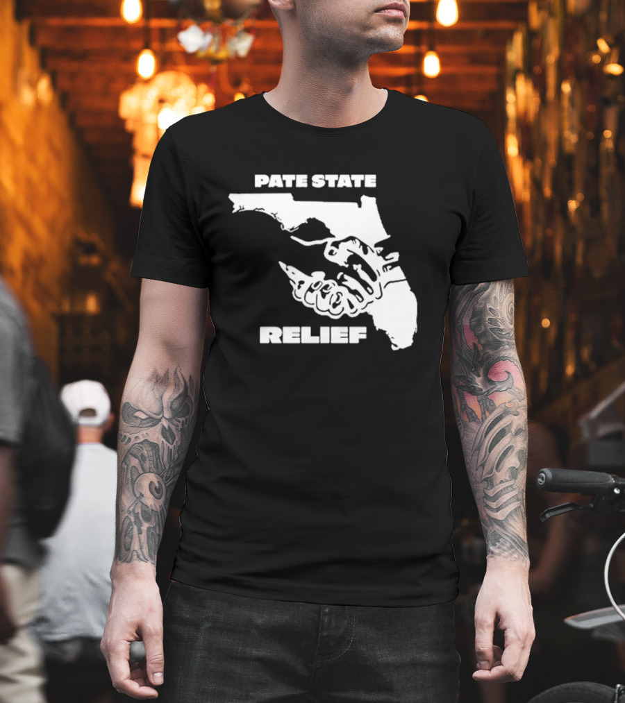 Pate State Florida Relief T-Shirt